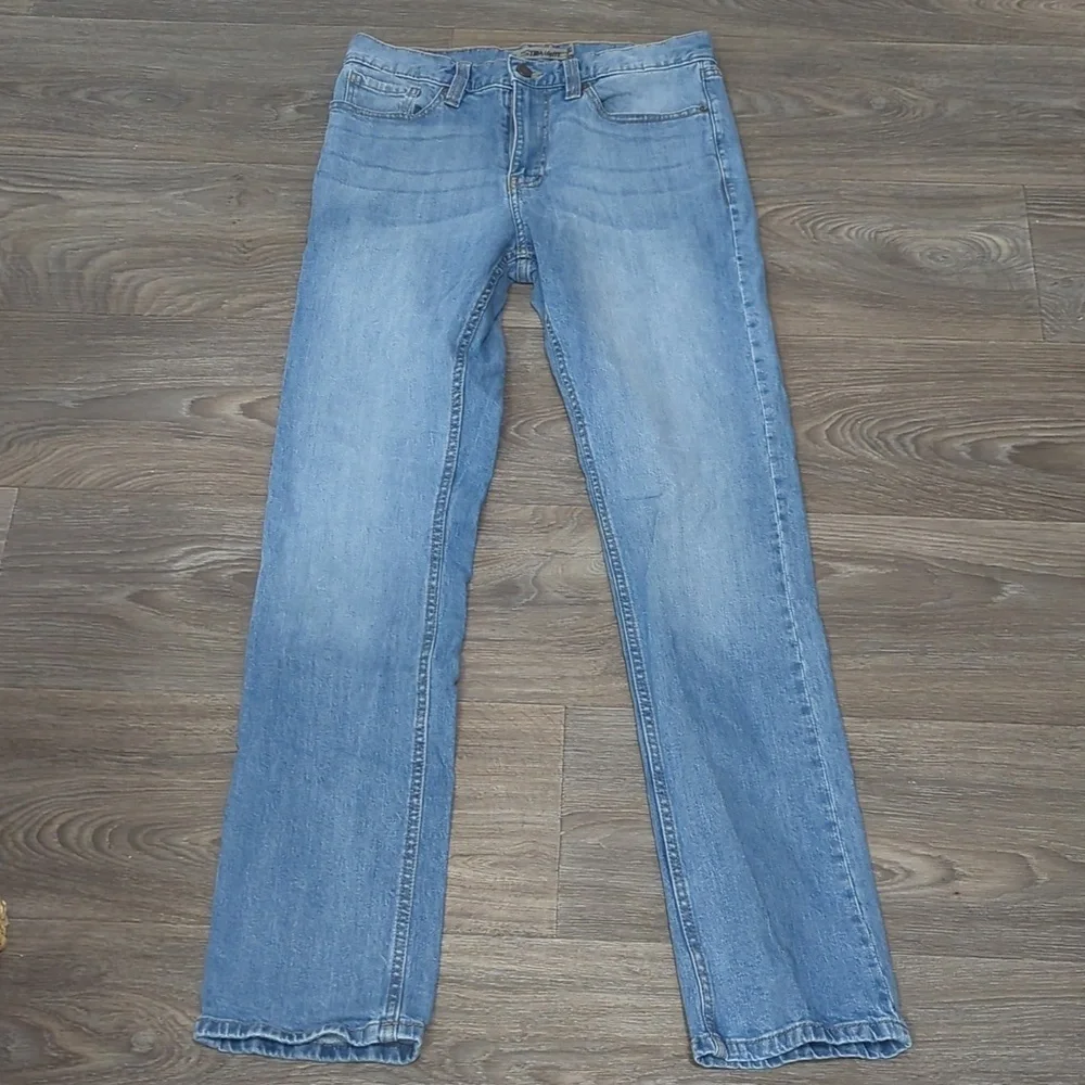 Like New DC Men Light Wash Jeans SS Straight 30/32